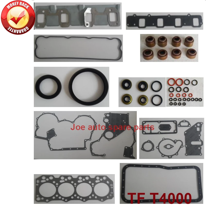 TF complete repair Overhaul engine full gasket set kit for Mazda T4000