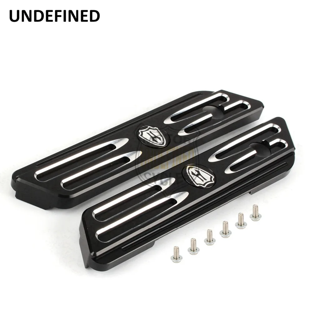 

Black Motorcycle Parts Cut Hard Saddlebag Latch Cover Protector for Harley Touring Road Glide 2014-2017 2016 UNDEFINED