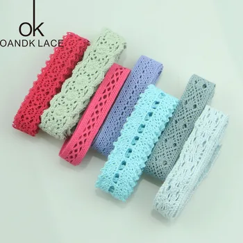 

5yard Cotton lace fabric for home decoration Garment accessories Home textile materials DIY manual