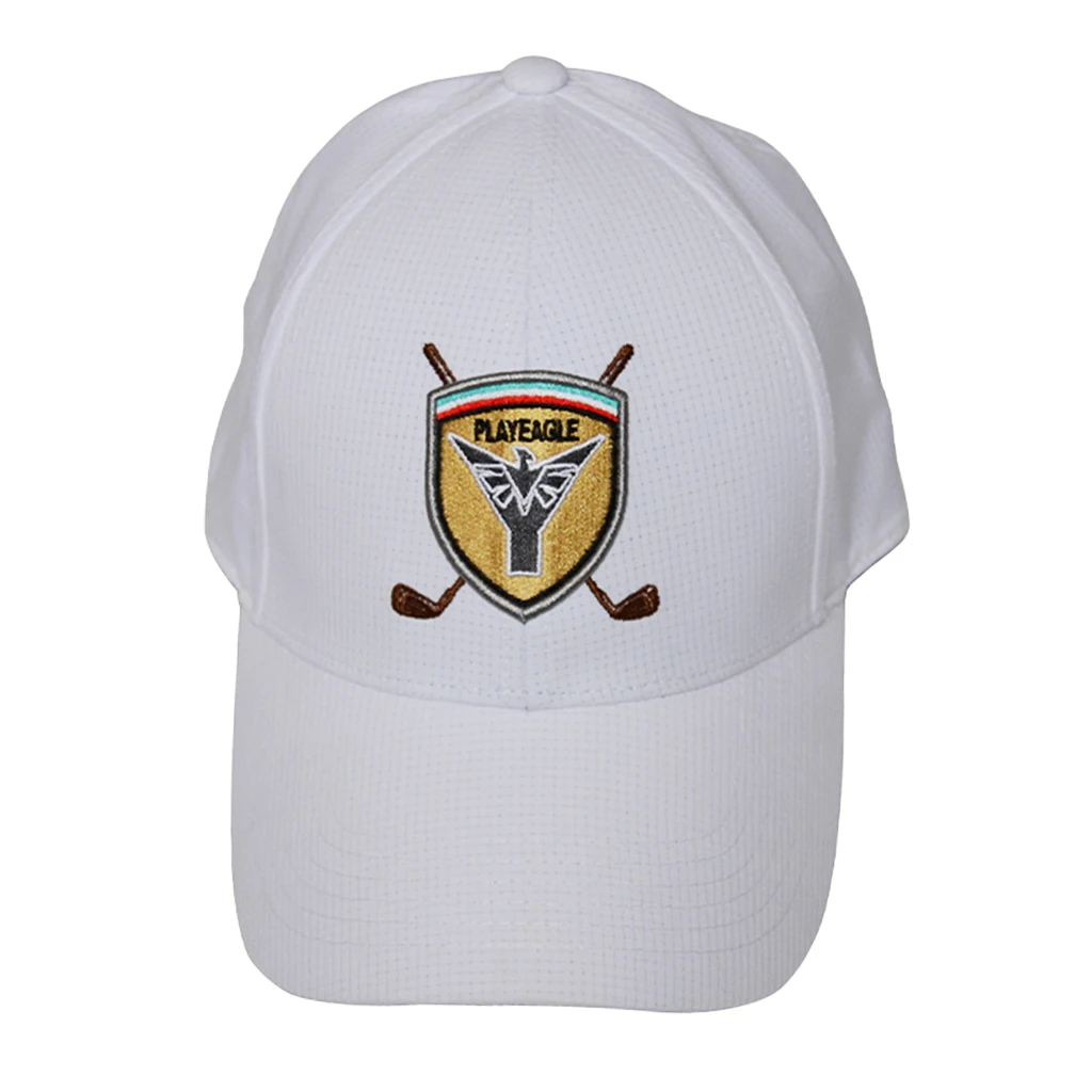 Golf Ball Embroidered Cap- Outdoor Sun Hat- Adjustable& Breathable Sportswear Accessories Sports Caps Golf Caps