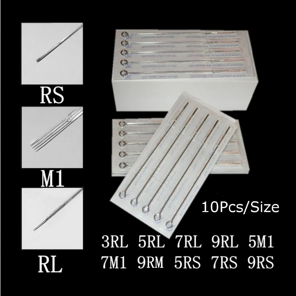 Sale 50 Pcs Pakai Jarum Tattoo Mix Needles 50 Pcsboxes 10 Ukuran 3rl 5rl 7rl 9rl 5rs 7rs 9rs 5m1 7m1 9rm Bebas Pengirimantattoo Needlestattoo Needles Mixeddisposable Tattoo Needles - Aliexpress
