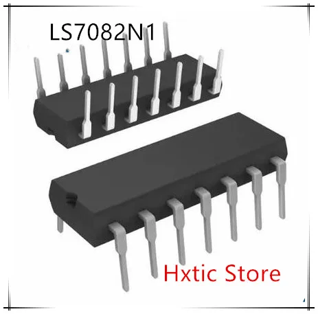 NEW 10PCS LOT LS7082N1 LS7082N LS7082 DIP 14 IC