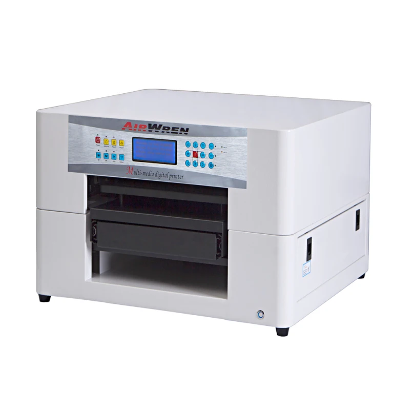 3d effect Digital T-shirt Printing Machine A3 Size Dtg T Shirt Printer by RIP software