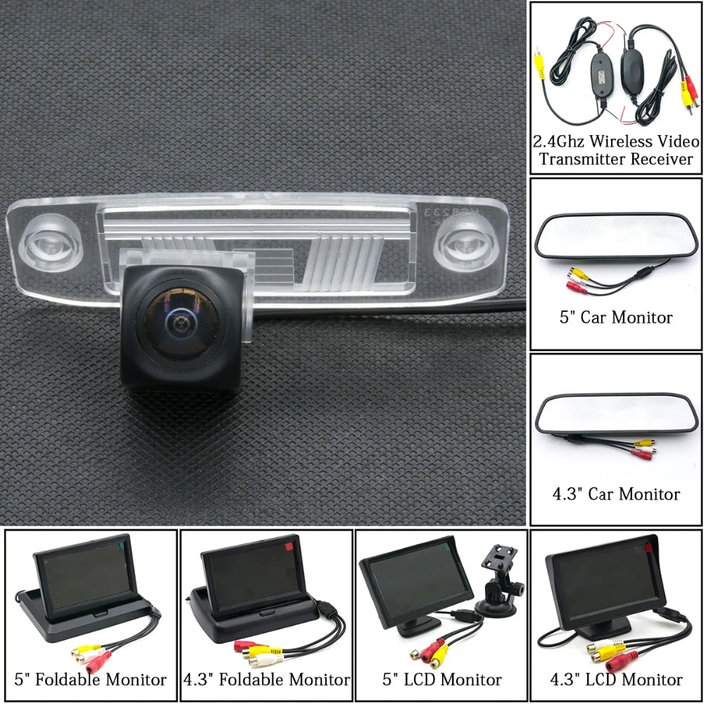 

1080P Fisheye MCCD Car Rear View Reverse Camera For Hyundai Santa Fe Elantra Terracan Veracruz Accent KIA K3 Forte Cerato Ceed