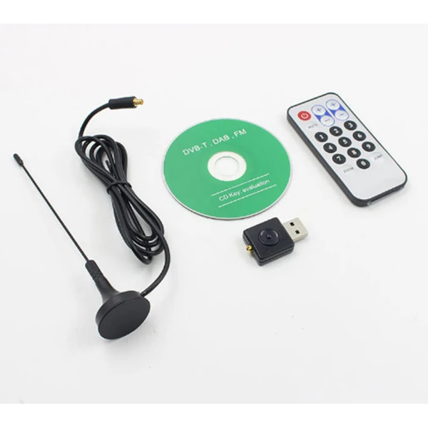 USB цифровой DVB-T SDR& FM& R820T& DVB-T HDTV тюнер приемник RTL2832U3