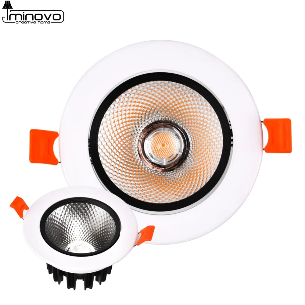 

LED Downlight COB Recessed Lamp 3W 5W 7W 9W 12W Adjustable LED Spot Lighting Round Bedroom Kitchen Indoor 220V 110V