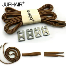 New 1-50 Pair Lock Laces Elastic No Tie Shoelaces Brown Adult Kids Sneakers Metal Buckle Shoelaces Sport Athletic Laces Strings