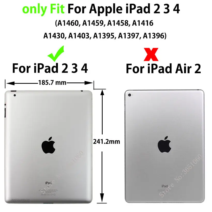 Чехол с мультяшным котом для Apple iPad 2 3 4 чехол планшета силикон искусственная кожа