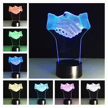 

Usb Rgb 3d Lamp Dimmable 3d Night Light 7 Color Change Desk Lamp Touch Switch Remote Switch Table Lamps For Home Decoration