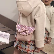 Сумки детские модные сумки для девочек, новинка года, украшенные блестками и бантом, модная Индивидуальная сумка-мессенджер