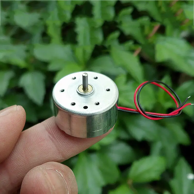 

Micro Mini 300 Solar Power Motor RF-300CA DC 3V~6V 11000RPM Small 24mm Round Spindle Motor For Hobby Toy Model