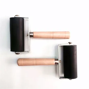 6cm Professional Rubber Roller Brayer Ink Painting Printmaking Roller Art Stamping Tool
