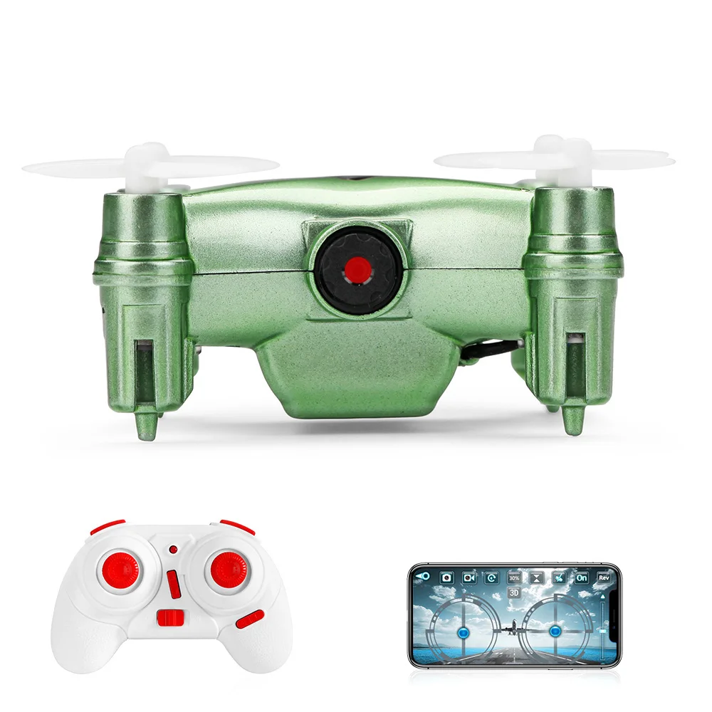 WLtoys Q343A мини Дрон камера 480P Wifi FPV высота удержания без головы 3D флип RC