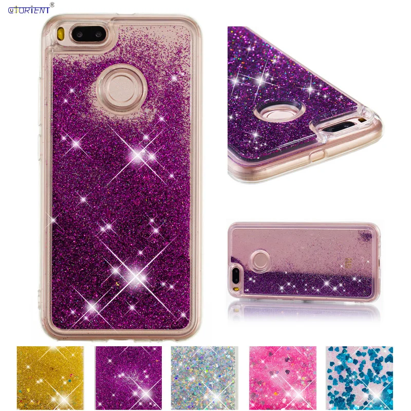 

Glitter Liquid Case for Xiaomi Mi A1 Mi 5 X mi5 x Global MDG2 Case for Xiaomi Mi 5X Phone Cover 5.5" for Xiomi Mi A1 Soft Shell