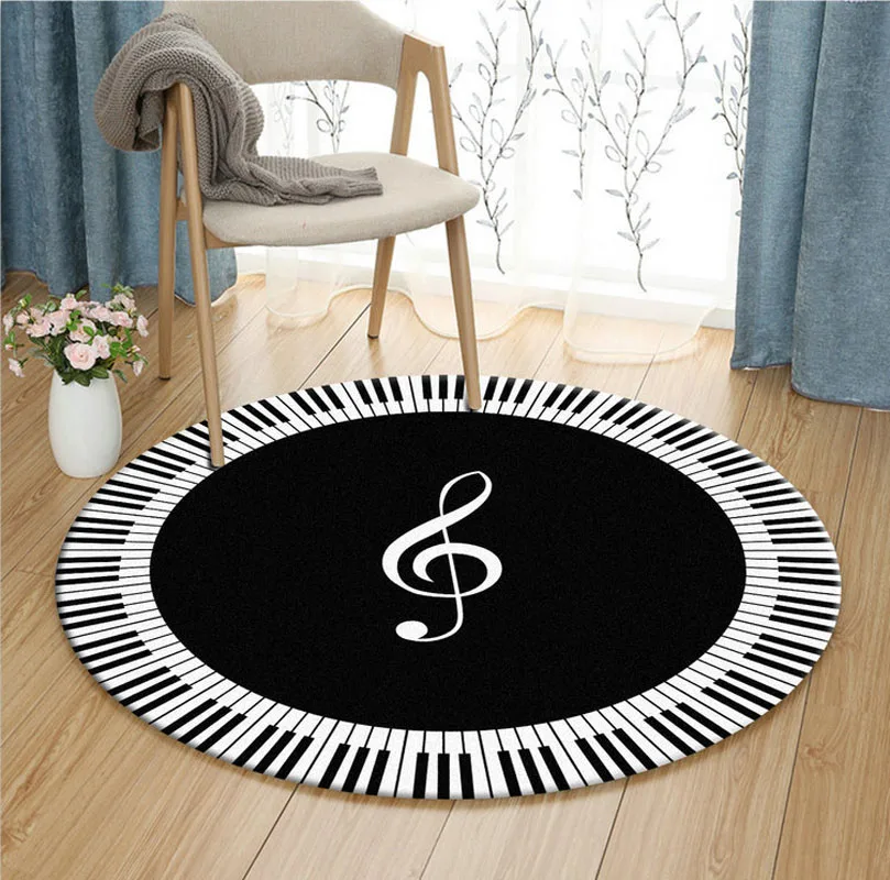 Купить Белый Круглый Ковер