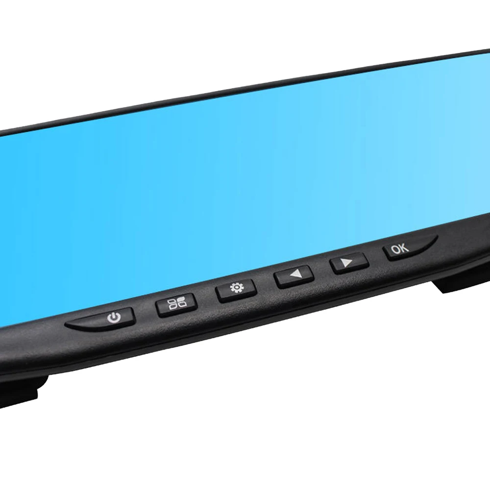 Зеркало видеорегистратор ADDKEY 4 3 дюйма FHD 1080P|Видеорегистраторы| |
