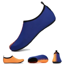 Летняя обувь Для мужчин мягкие Быстросохнущие кроссовки; Женская дышащая спортивная водонепроницаемая обувь пляжные сандалии дайвинг носки для купания река море шлепанцы Zapatillas