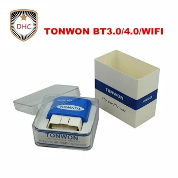 

TONWON BT3.0/4.0/WiFi OBD2 Code Reader Scanner Better than ELM327 Bluetooth support all OBDII Protocols for iOS and Andiord