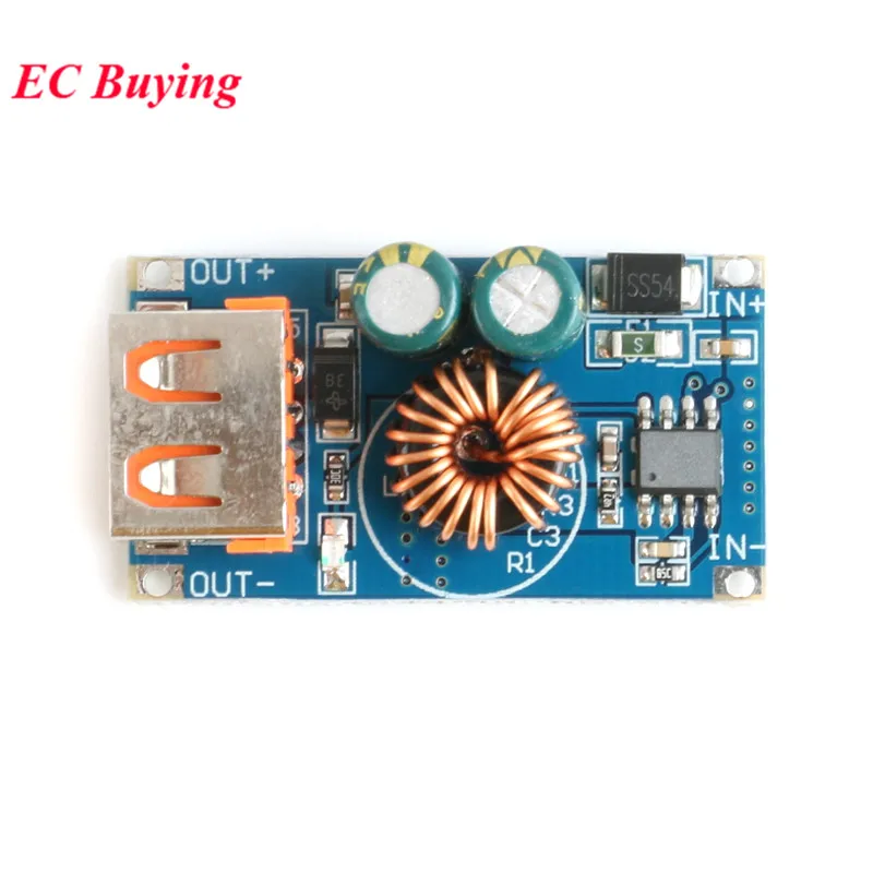 USB DC понижающий преобразователь 12V 24V постоянного тока до QC2.0 QC3.0 быстрая зарядка