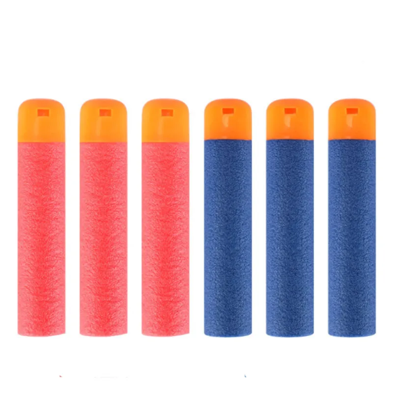 30PCS Sniper Rifle Bullets 9.5*2cm Darts for Nerf Mega Airsoft Pistol Kids Toy Gun Foam Refill Darts Big Hole Head Bullets