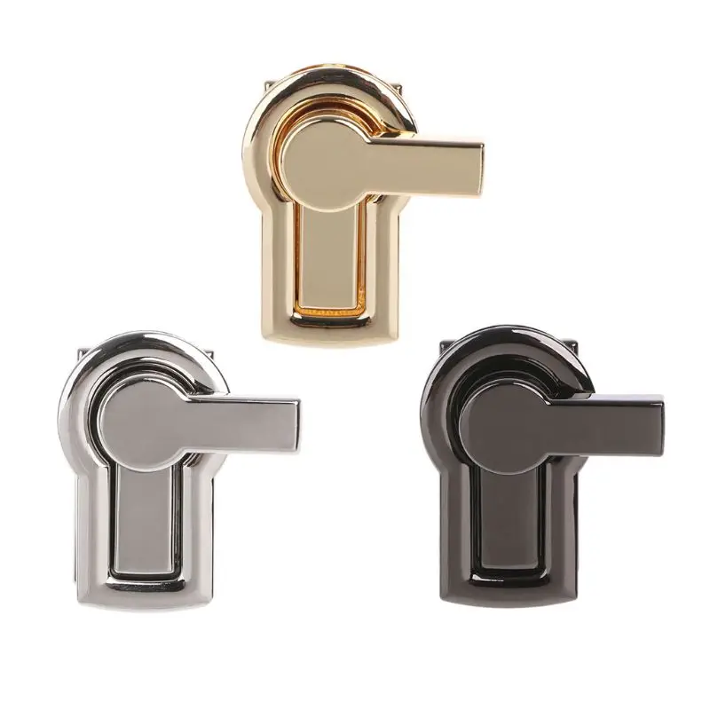 

Hot Sell DIY Metal Clasp Turn Lock for Handbag Shoulder Bag Purse Hardware Accessories