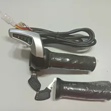 24 В электрический дроссель велосипеда батарея напряжение светодиодный индикатор мощность ключевой замок высокого качества акселератора