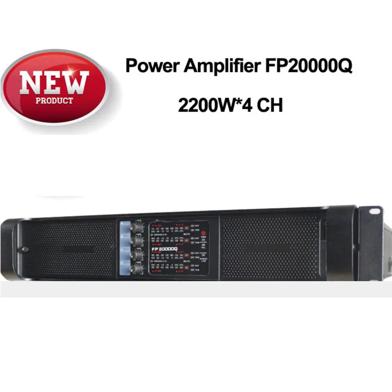 

High Quality Light Weight FP20000Q 4x2350W Professional Amplifier Stage Amplifier High Power Amplifier Engineering Amplifier