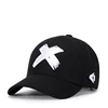 Baseball Cap Men Dad Hat Women Casual Embroidery X Caps Bend Visor Adjustable Cotton Male Bone Black Hat Bone Garros ► Photo 3/6