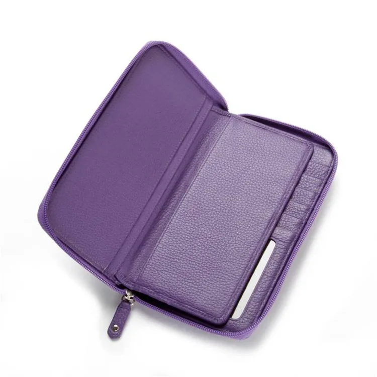 Zippered-Checkbook-Wallet-Purp