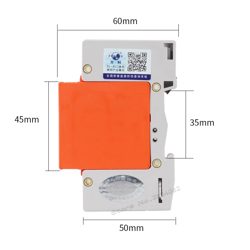 DC 1000 V 20KA 40KA 4 P 4-полюсный SPD дом Защита от перенапряжения защитное Низковольтное предохранительное устройство HYS4-PV-1000 din-рейку