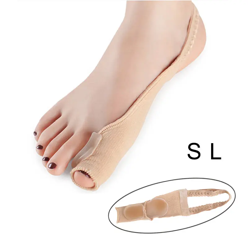 

1 Pair Hallux Valgus Corrector Orthotics Belt Bone Thumb Socks Bunion Pedicure Feet Care @ME88