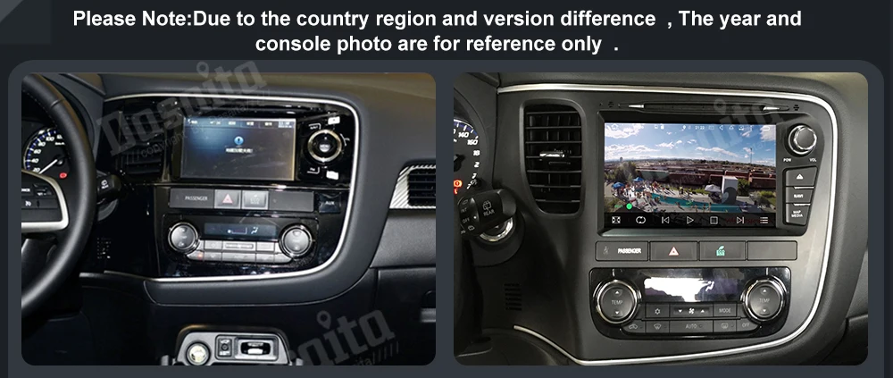 Discount Android 9.0 Car Stereo Buit-in DSP 9" Touch Screen for Mitsubishi Outlander 2015 2016 2017 2 Din 64G ROM 4G RAM Car Bluetooth 1