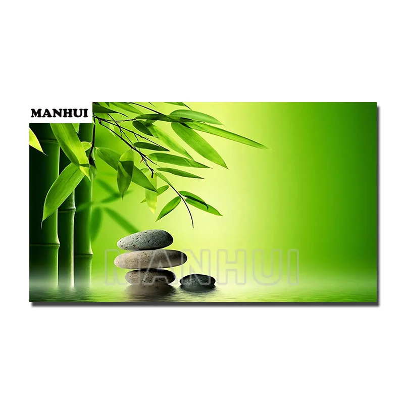 

Diamond Painting Bamboo pebbles Of Rhinestones Diamond Mosaic Sale Home Decoration Diamond Embroidery 414