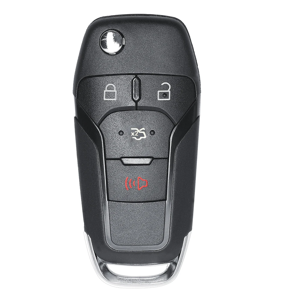 Брелок KEYECU с дистанционным управлением 4 кнопки 315 МГц для Ford Fusion 2013 2015