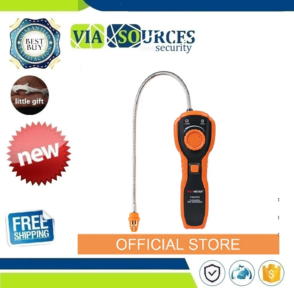 

PM6310 High Accuracy Combustible Gas Leak Detector Analyzer Meter With Sound Light Alarm Analizador de gases