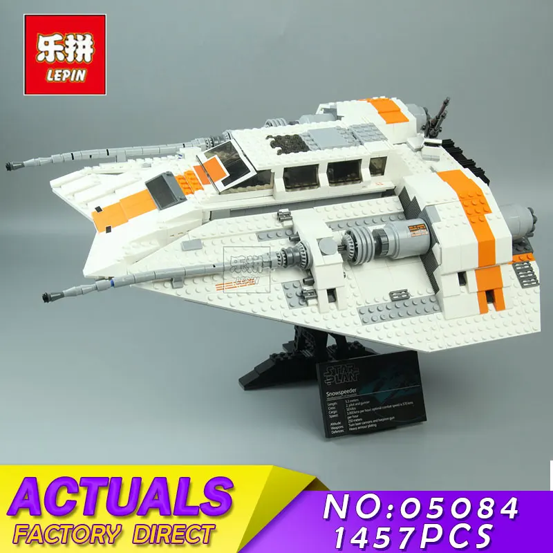 

Rebel Snowspeeder Set LEPIN 05084 1457Pcs Star Series Wars Educational Building Blocks Bricks Toys Model Children Gifts 10129