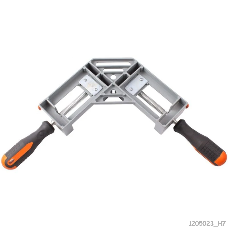 

Double Handle Right Angle Clamp 90 Degrees Welding Clamp Carpenter Woodworking Tool