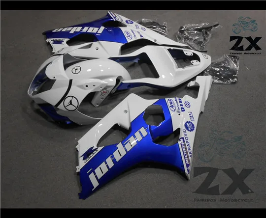 

Complete Fairings For gsxr1000 GSXR1000 suzki 2003 2004 Plastic Kit Injection Motorcycle FairingS SUKs100301 UV free heatshield