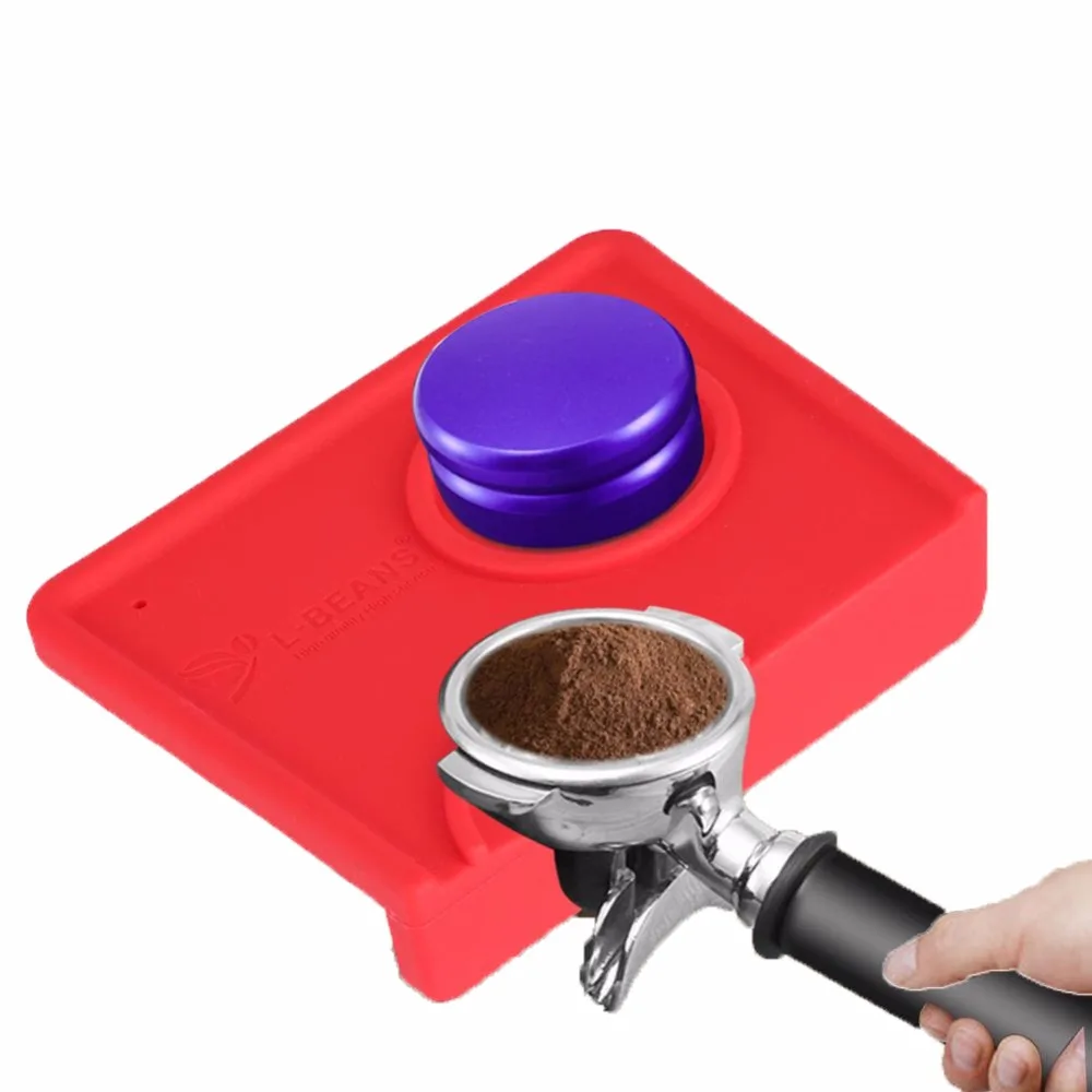 Thicken Coffee Tamper Mat Silicone Anti skid Espresso Latte Art Pen