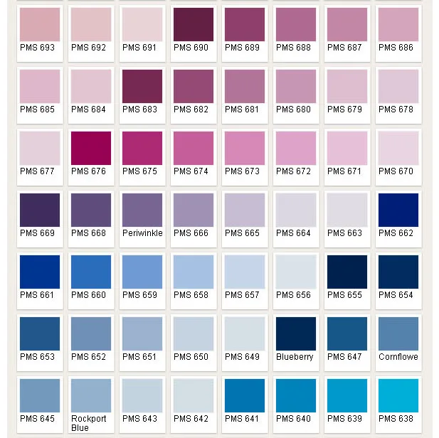 PMS Color Chart-5