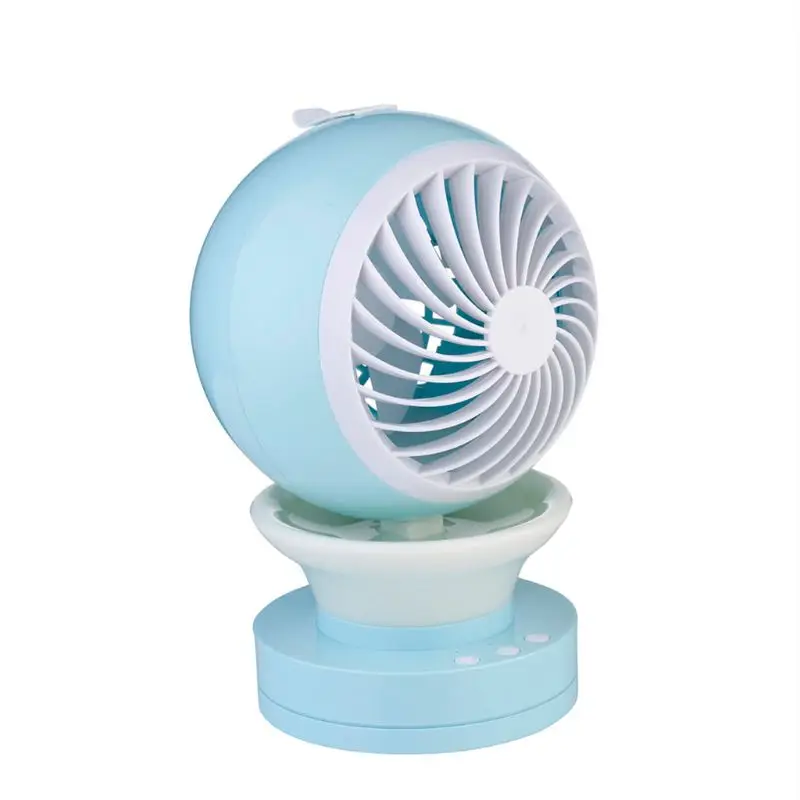 

Mini Portable USB Charging Fan Ventilator Spray Humidifier Air Conditioning Cooling Fan with Nightlight for Home Office Outdoor