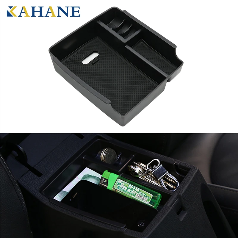 

KAHANE Car Styling Center Console Armrest Box Storage Front Door Interior Container Box FOR Hyundai IX25 Creta 2015-2018