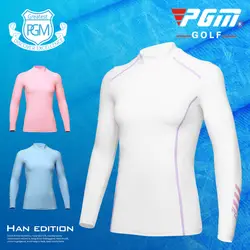 Женская шелковая одежда Солнцезащитный козырек для гольфа одежда ультра холодная нижняя рубашка