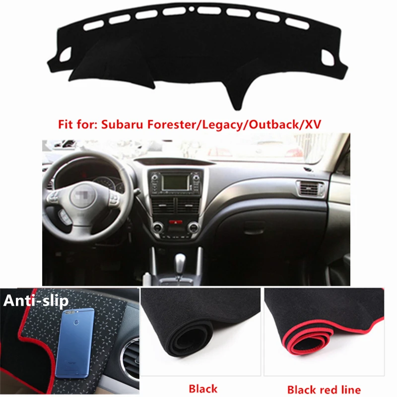 

Anti-slip Dashboard Cover Dashmat Pad For Subaru Forester Legacy Outback XV 2015 2016 2017 2018 Sun Shade Dash Board Cover