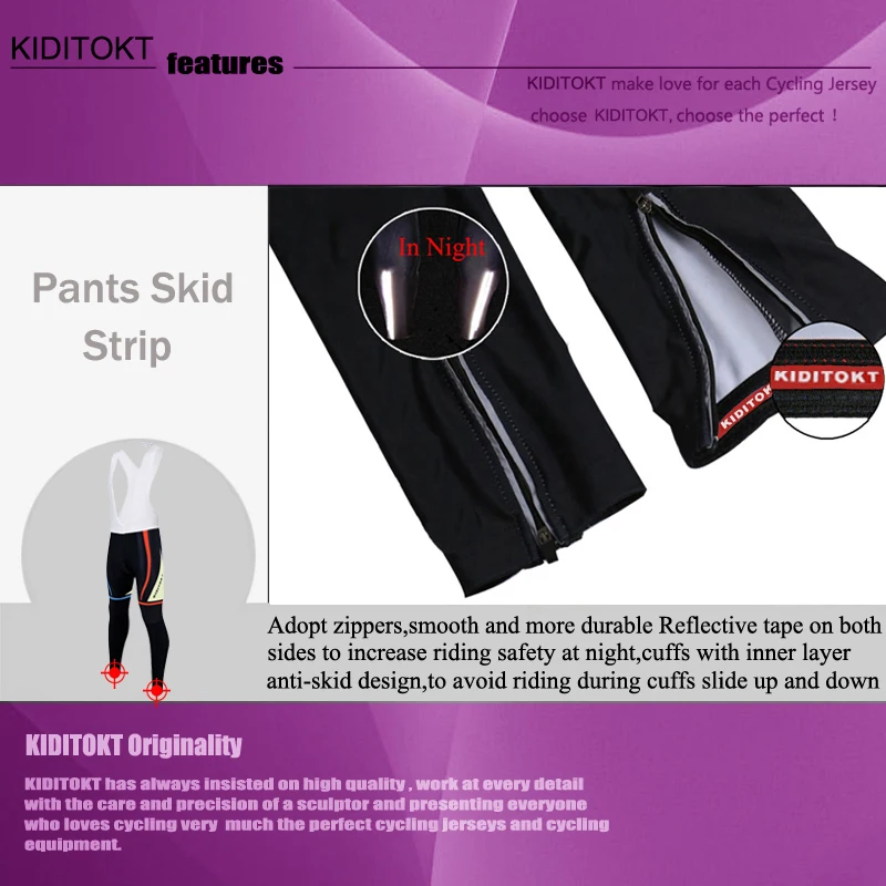 KIDITOKT женские сохраняющие тепло термоштаны для велоспорта Pro 3D противоскользящие гелевые штаны для гонок на велосипеде штаны для горного велосипеда