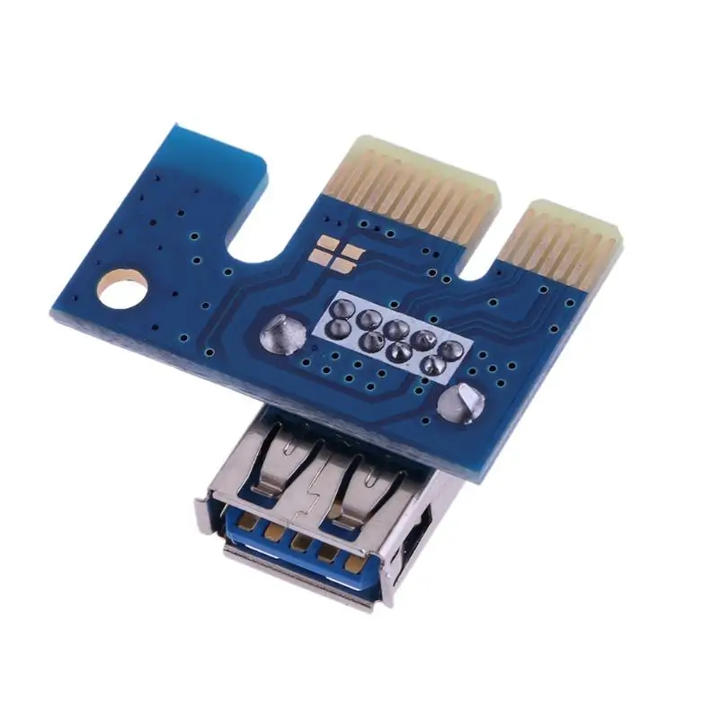Черный/синий/красный PCI E Express 1X до 16X Графический удлинитель Кабель для майнинга