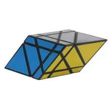 DianSheng 3x3x3 Rhomboid форма режим головоломка скоростной куб для детей подарочная Игрушка Головоломка на скорость часы-кольцо с крышкой игрушки Специальные игрушки