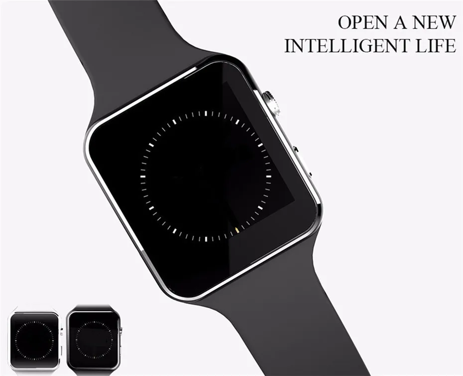 Bluetooth Smart Watch  Electronics Pedometer Wearable Devices Health Fitness Sport Watches For iOS Android Phone With Camera TF SIM Card slot X6  Support Facebook Whatsapp Xiaomi Samsung  (7)