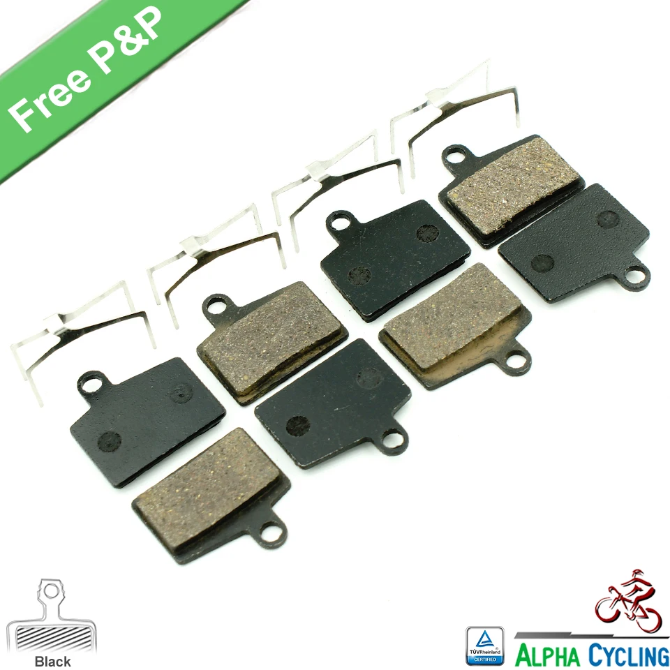 

Bicycle Disc Brake Pads for Hayes Dyno, Stroker Ryde Disc Brake, 4 Pairs, Sport EX Class