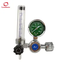 Regolatore di Argon 0-25 Mpa Argon CO2 Elio Azoto G5/8 Ingresso MIG/MAG TIG Saldatura A Gas misuratore di portata misuratore di Pressione Regolatore di Flusso